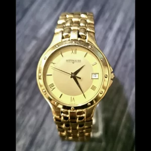 Rare Vintage Retro Wittnauer Jv8223-9514 Swiss Mens Watch