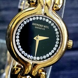 Rare Raymond Weil Toccata Diamond Dial Women's Swiss Watch