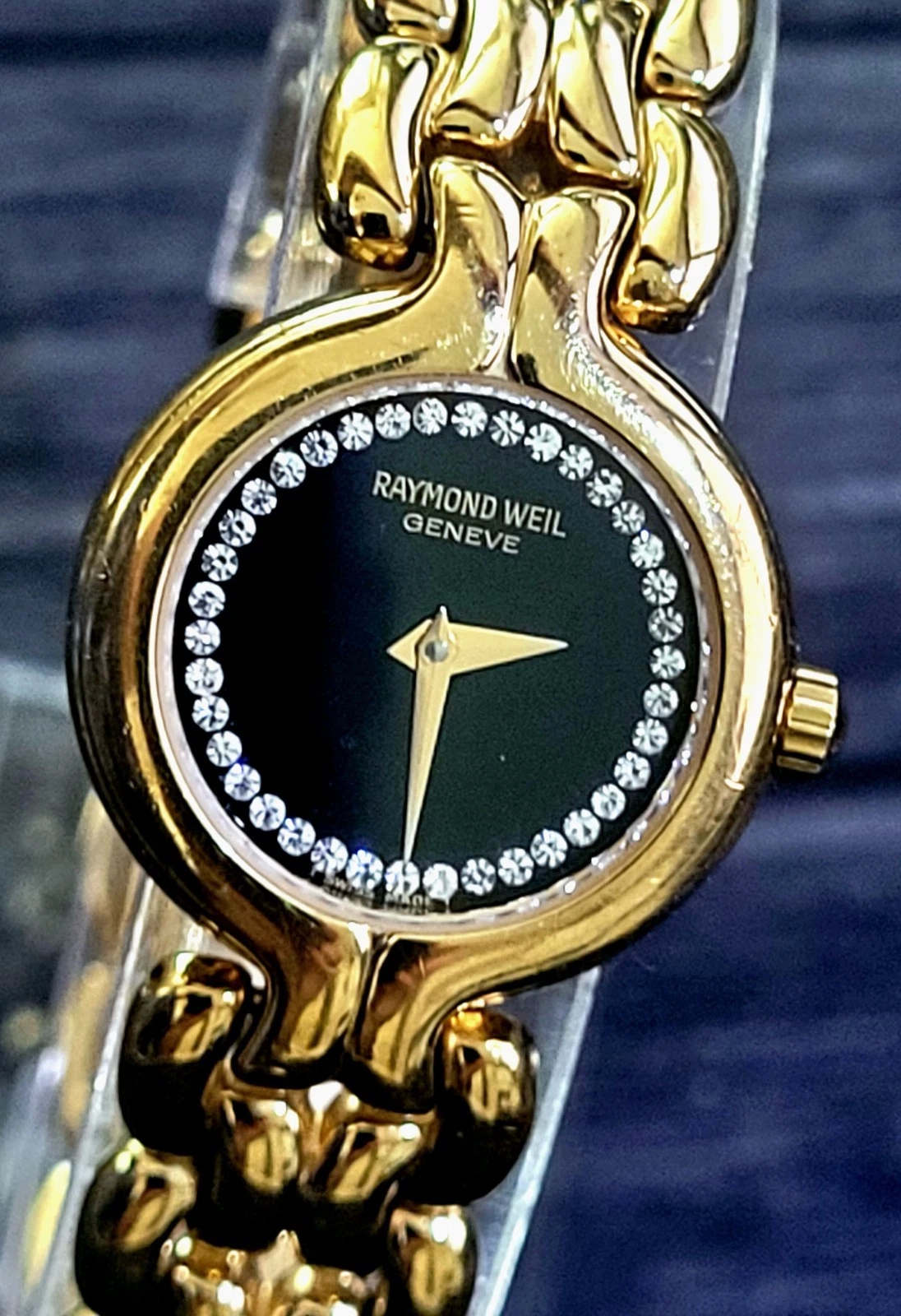 Rare Raymond Weil Toccata Diamond Dial Women's Swiss Watch