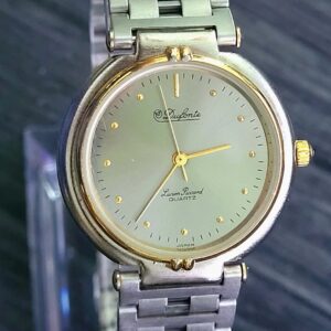 Vintage Dufonte Lucien Piccard 2 Tone Women's Dress Watch
