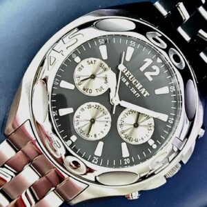 Beuchat Equipage Swiss Chrono Watch Mens Watch Box & Papers
