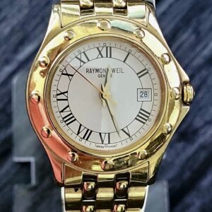 Raymond Weil Tango Roman 18k Gold plated Womans Dress Watch