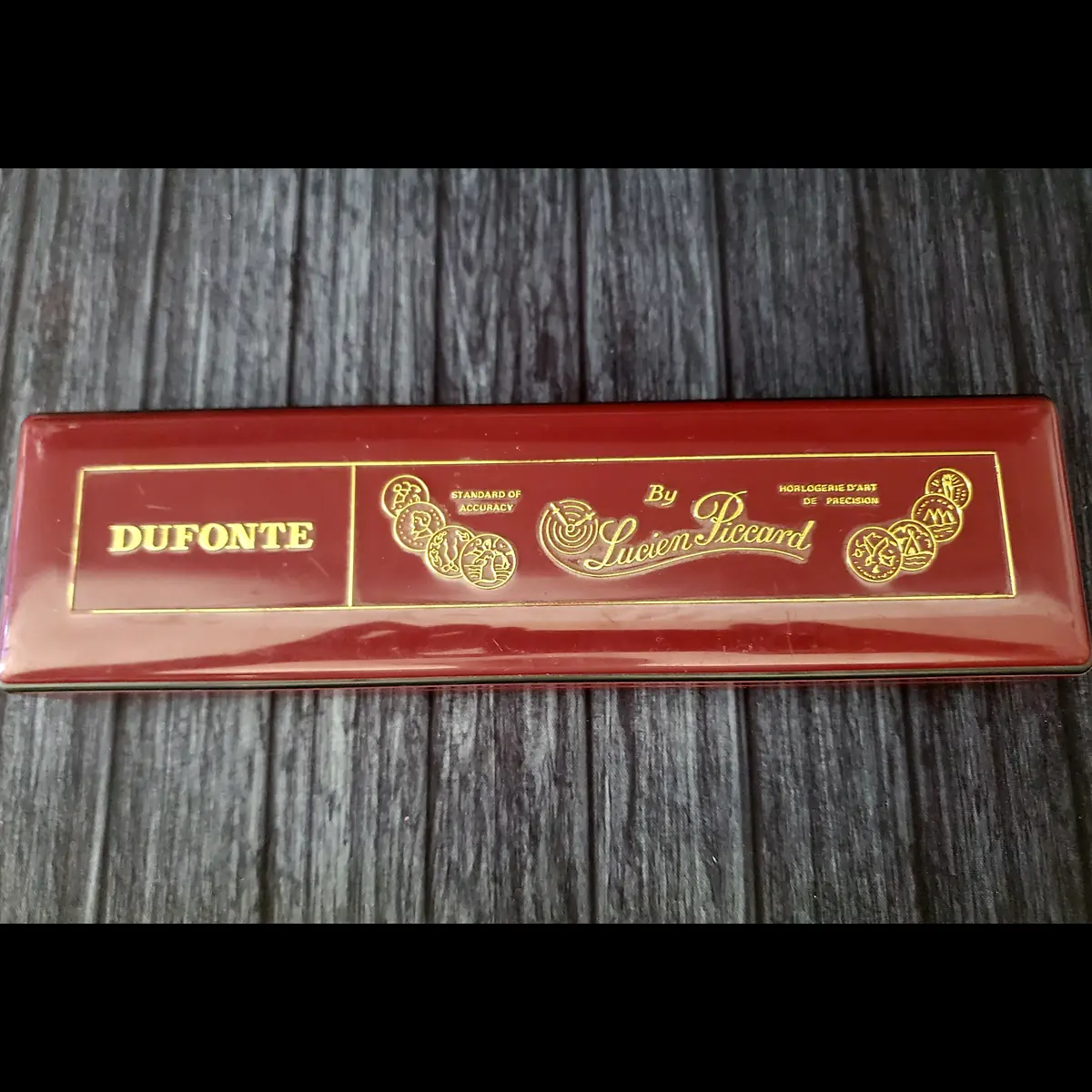 Very Rare Dufonte Black Diamond Dial Mens Watch New In Box - Image 5