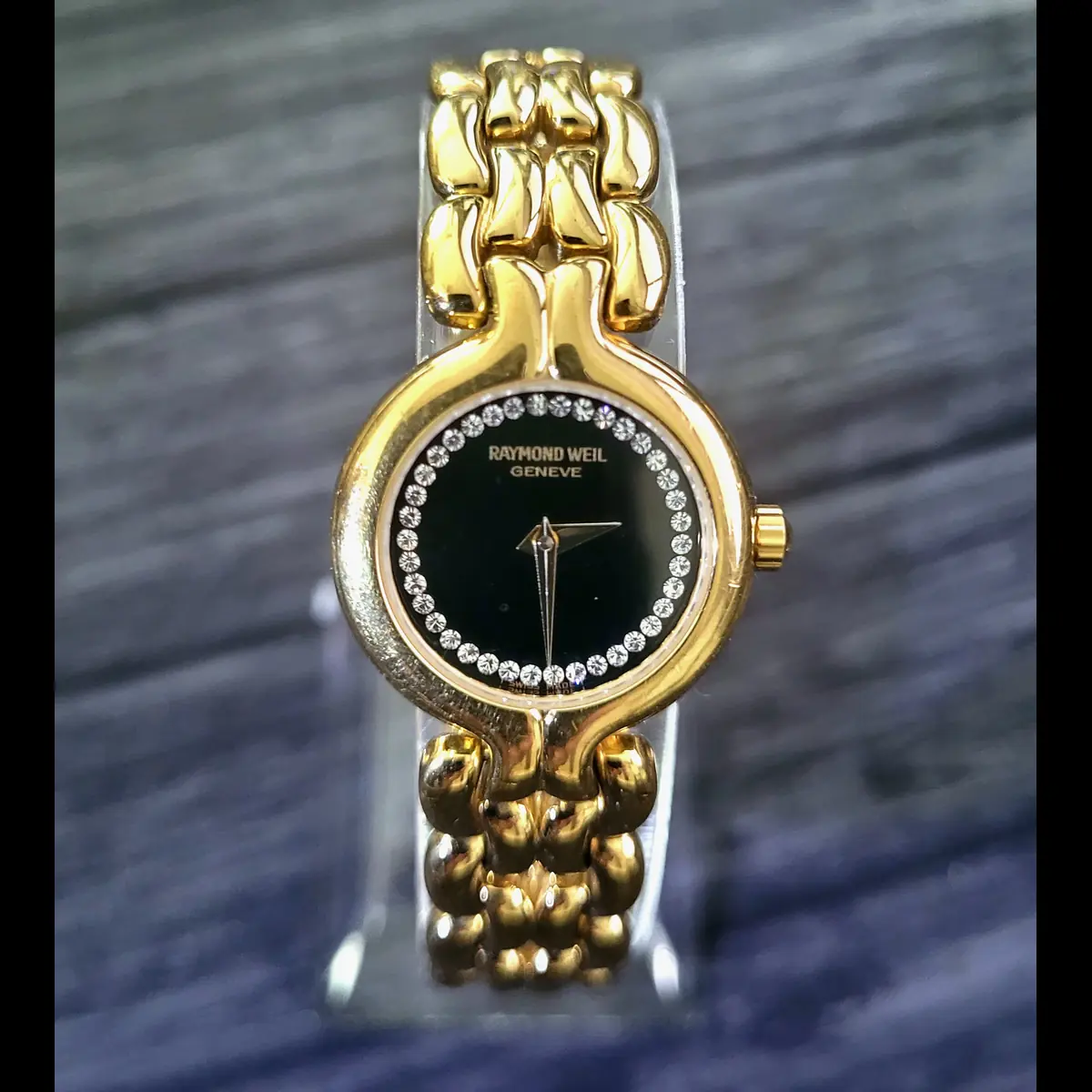 Rare Raymond Weil Toccata Diamond Dial Women's Swiss Watch