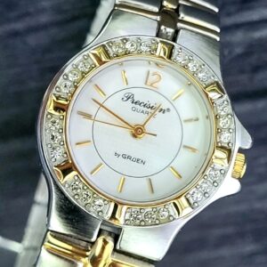 Rare Gruen Precision Diamond Collection Womens Dress Watch