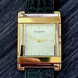 Rare Avant Garde Wittnauer Manhattan Swiss Mens Tank Watch