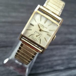 Vintage Wittnauer Revue Mens Swiss Sub Dial Mechanical Watch