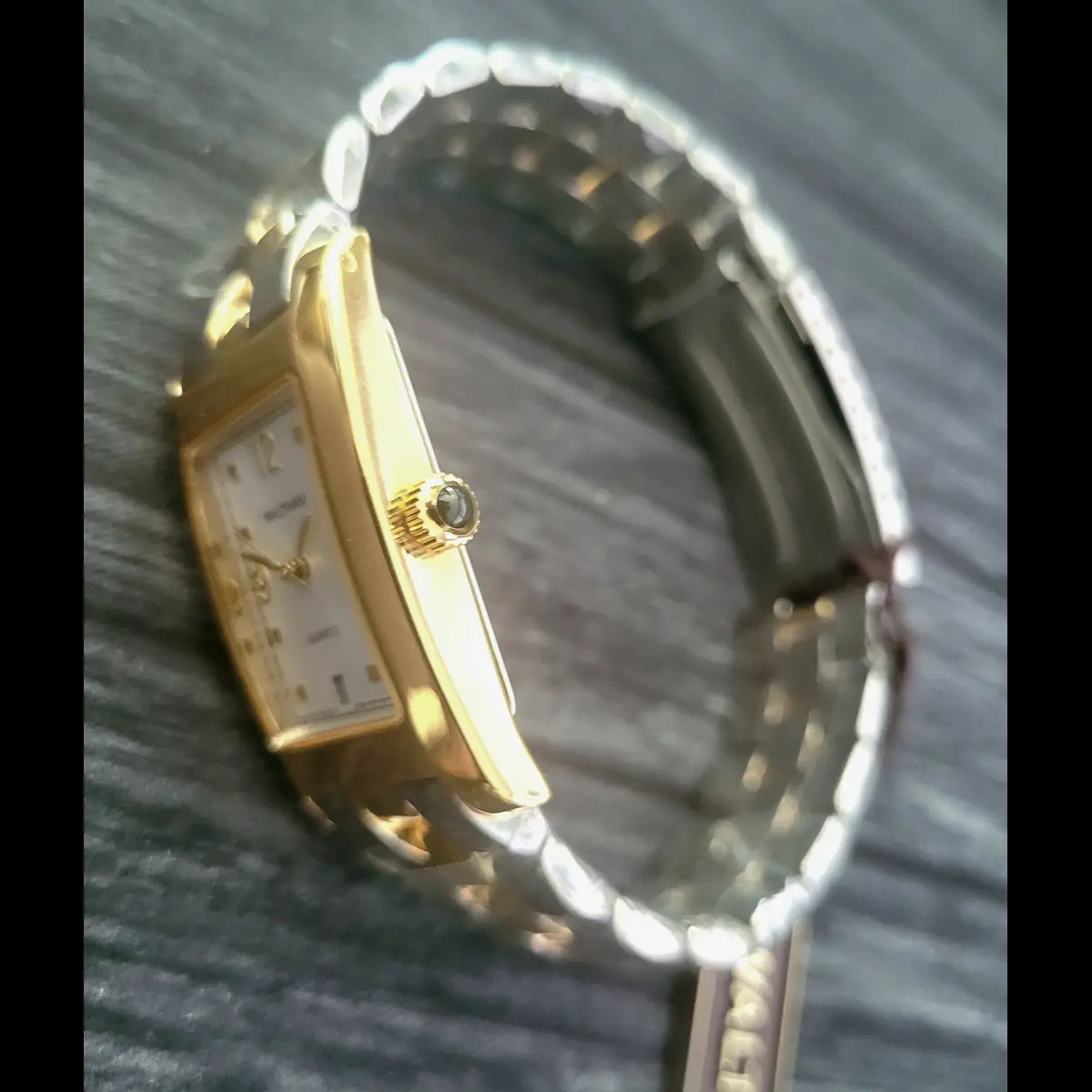 Brand New Vintage Waltham 2 Tone White Enamel Men's Watch - Image 4