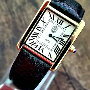 Swiss Design Mens Watch Pierre Lucerne Gold Tank In Box