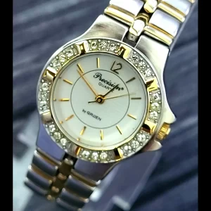 Rare Gruen Precision Diamond Collection Womens Dress Watch