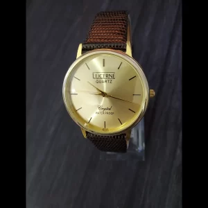 EXTREMELY Rare Vintage Lucerne Swiss Design Split Case Watch