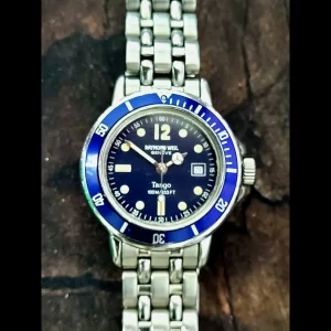 Vintage Raymond Weil Womens Tango 5363 Watch W New Battery