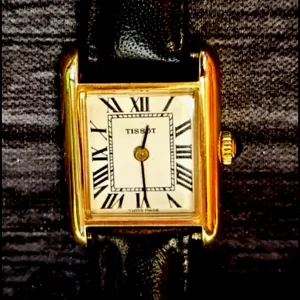 Rare Womens Tissot Mechanical Watch 10k Gold Runs Excellent