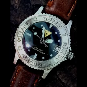 Rare Guess Water Pro 1000ft 300 meter Womens 27mm Dive Watch