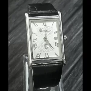 Authentic Pierre Lucerne Seiko Y120 White SQ Mens Tank Dress Watch
