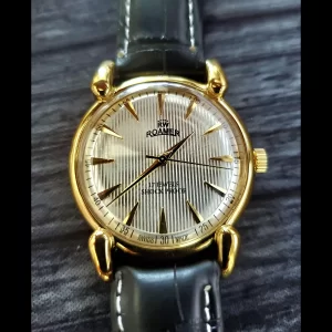 Rare Roamer Brevete Manual Swiss Watch Serviced Runs Great