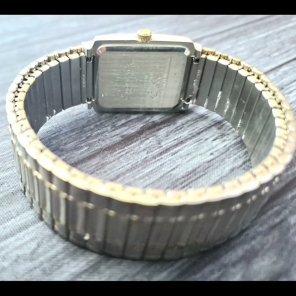 Rare Vintage Waltham Prestige Diamond Mens Watch - Image 5