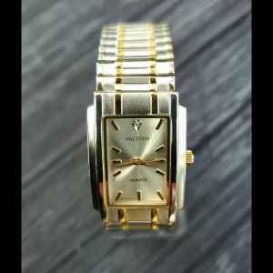 Rare Vintage Waltham Prestige Diamond Mens Watch